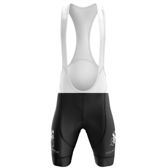 Cyclist wearing Classic bib shorts for ultimate comfort and performance on a long ride | Cycling Supreme