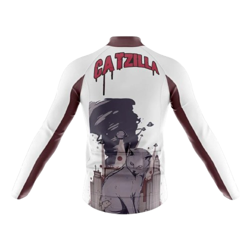 Catzilla Long Sleeve Cycling Jersey For Men | Cycling Supreme