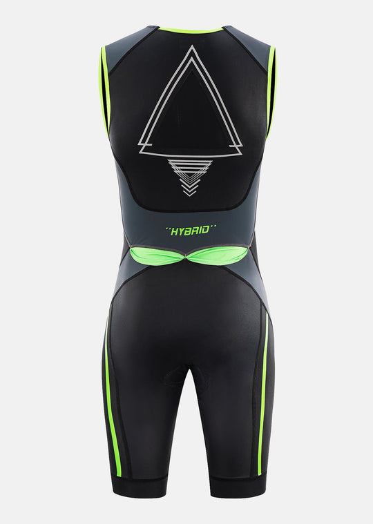Hybrid Sleeveless Triathlon Suit For Men | Cycling Supreme