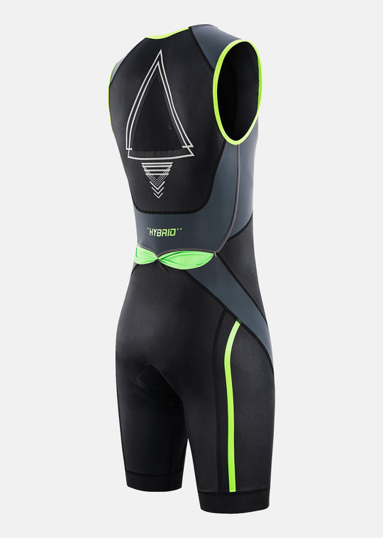 Hybrid Sleeveless Triathlon Suit For Men | Cycling Supreme