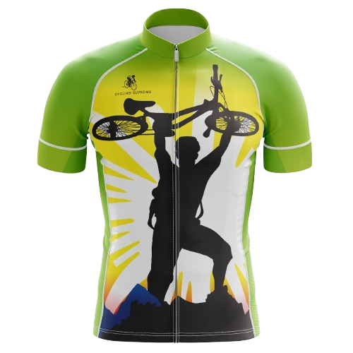 Mountain Biker Men's Cycling Jersey | Cycling Supreme