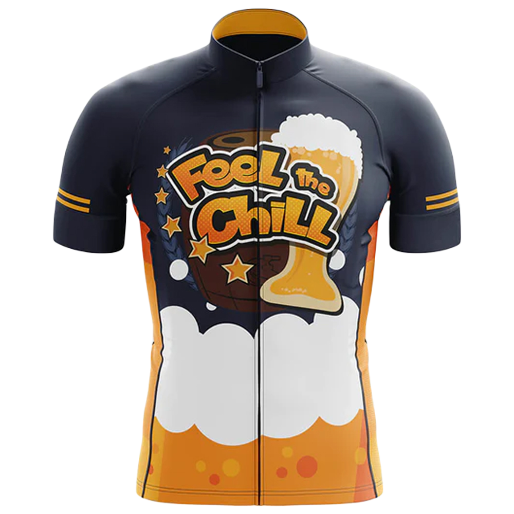 Feel The Chill Cycling Jersey | Cycling Supreme