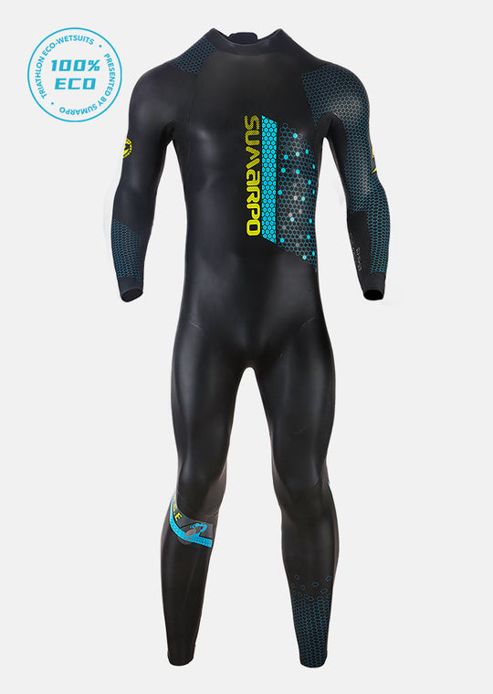 A men's full-body eco triathlon wetsuit engineered for speed and efficiency. | Cycling Supreme