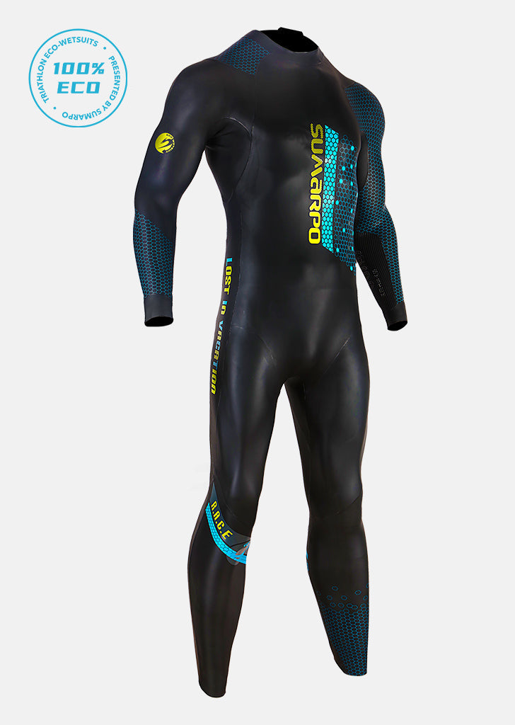 A men's full-body eco triathlon wetsuit engineered for speed and efficiency. | Cycling Supreme