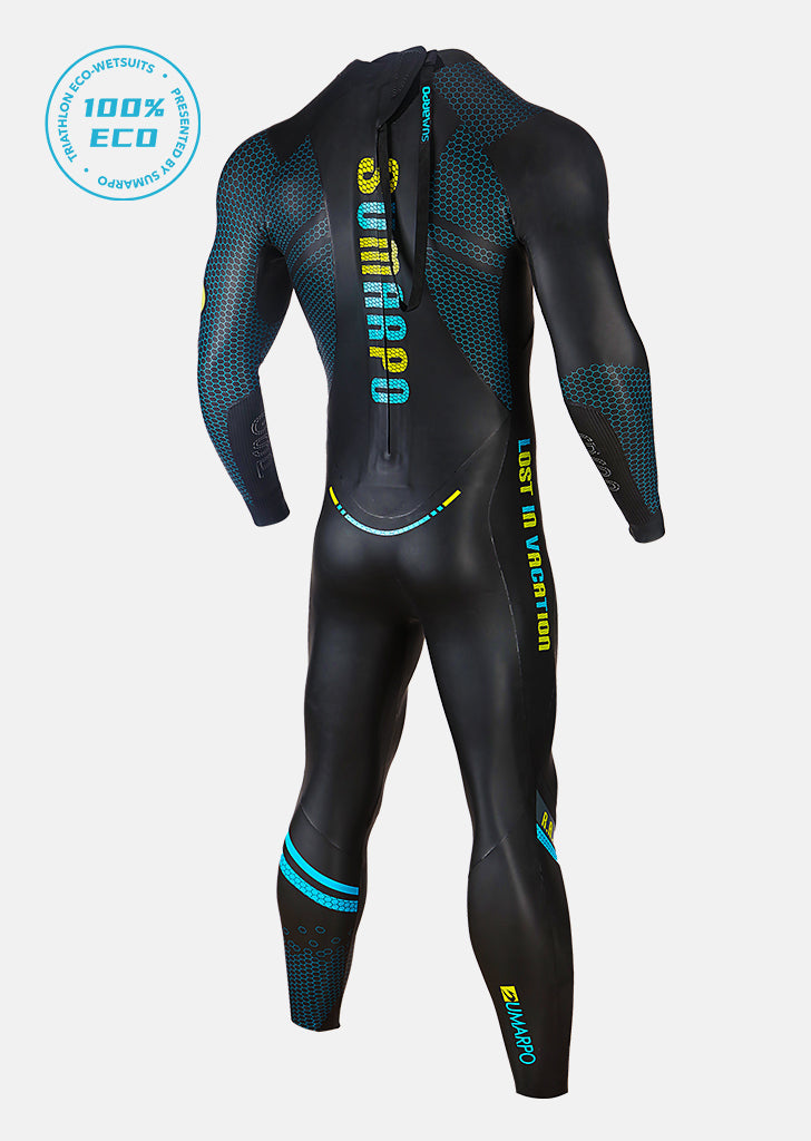 A men's full-body eco triathlon wetsuit engineered for speed and efficiency. | Cycling Supreme
