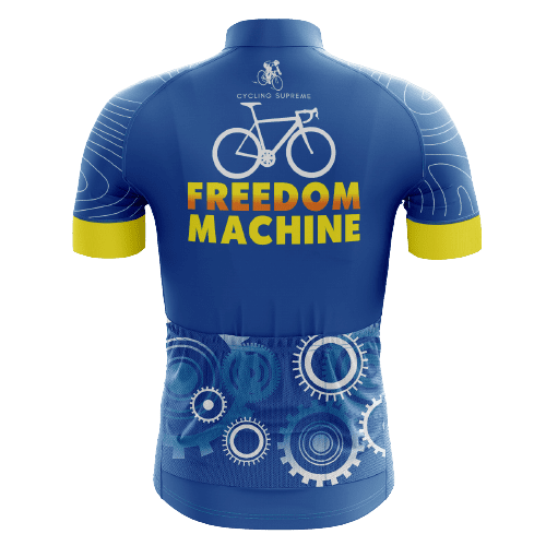 Freedom Machine men's cycling jersey, patriotic cycling | Cycling Supreme