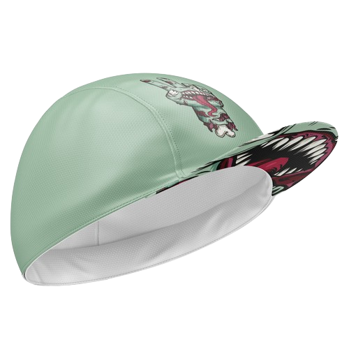 Cycling cap green monster's hand for eerie cycling  | Cycling Supreme