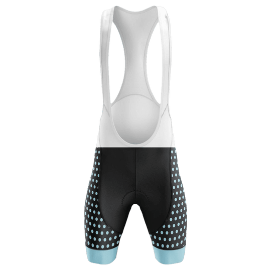 Blue Polka Dot Bib Shorts | Cycling Supreme