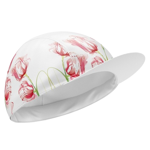 Cycling cap tulips for floral rides | Cycling Supreme
