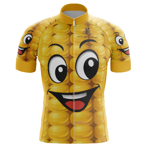 Smiley Face men's cycling jersey, cheerful and bright | Cycling Supreme