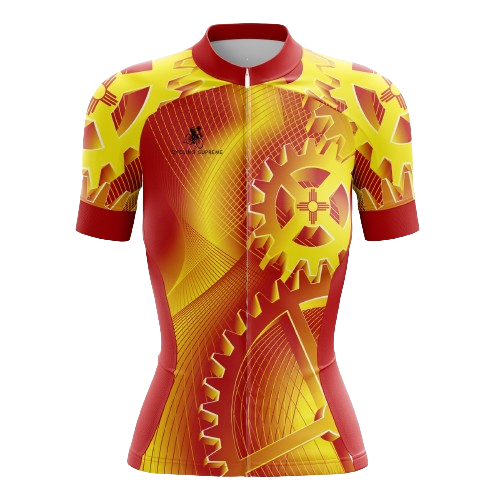 Flames Gears Women's Cycling Jersey | Cycling Supreme
