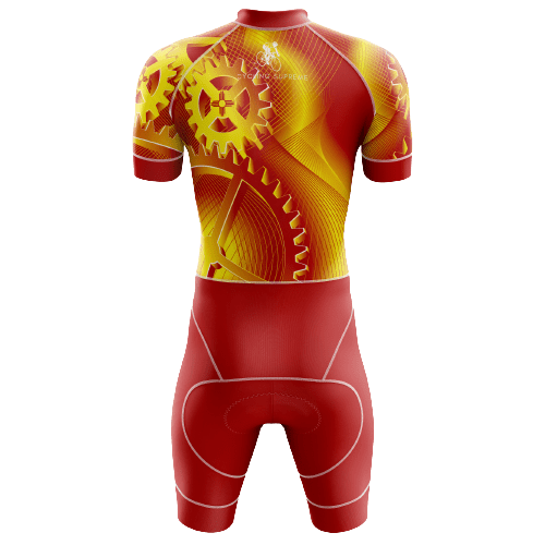 Gears triathlon suit for men. | Cycling Supreme