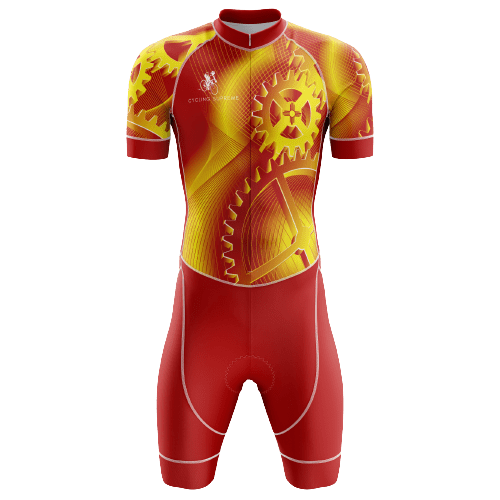 Gears triathlon suit for men. | Cycling Supreme