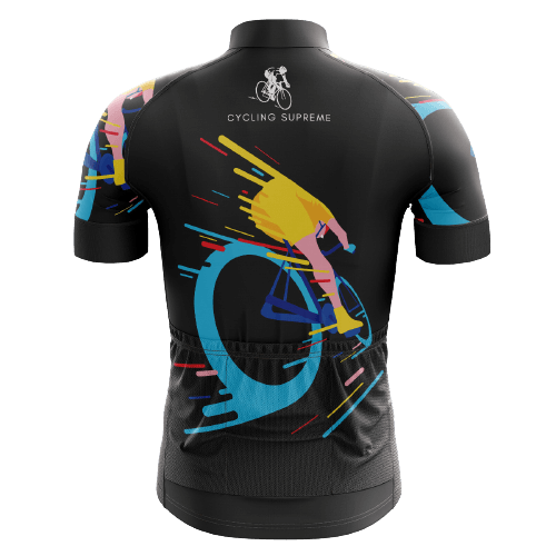 Riders men's cycling jersey, group cycling theme | Cycling Supreme