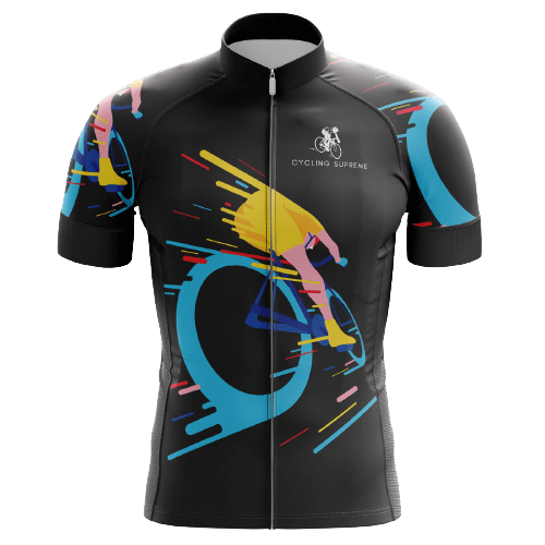 Riders men's cycling jersey, group cycling theme | Cycling Supreme