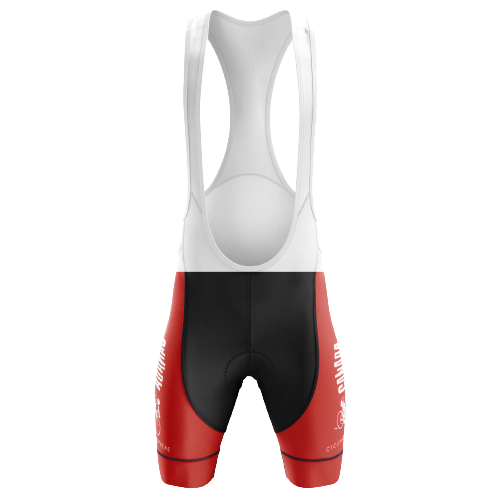 Bib Shorts Canada Red/White Unisex