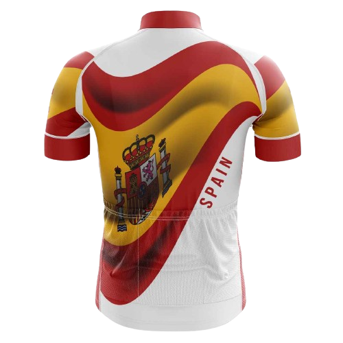 Spain Flag men's cycling jersey, national pride | Cycling Supreme