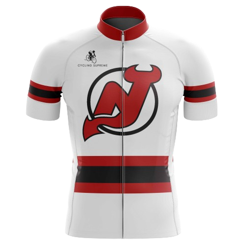New Jersey Devils men's cycling jersey, sports team pride | Cycling Supreme