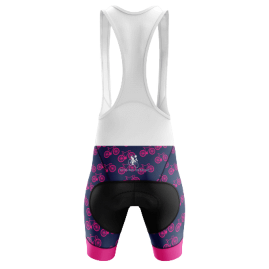 Pink Bike Womens cycling jersey featuring a playful pink bike graphic and breathable fabric for a fun and comfortable ride. | Cycling Supreme